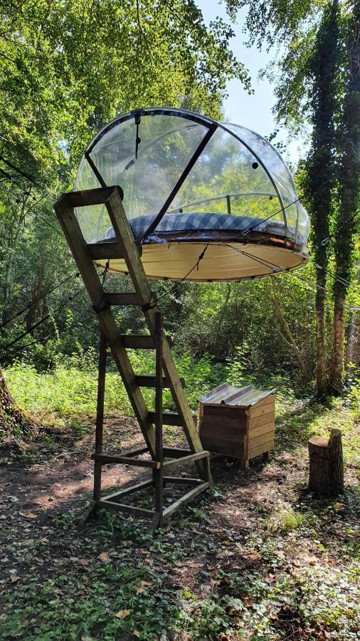 Les Bulles De La Maison Du Rocher Noisy-sur-Ecole Εξωτερικό φωτογραφία